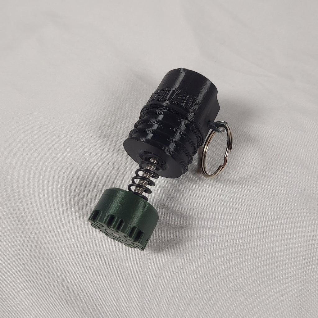 Spoon-Less Fuze Mechanism For 'ThunderStrike V2' Airsoft Impact Cap Grenade