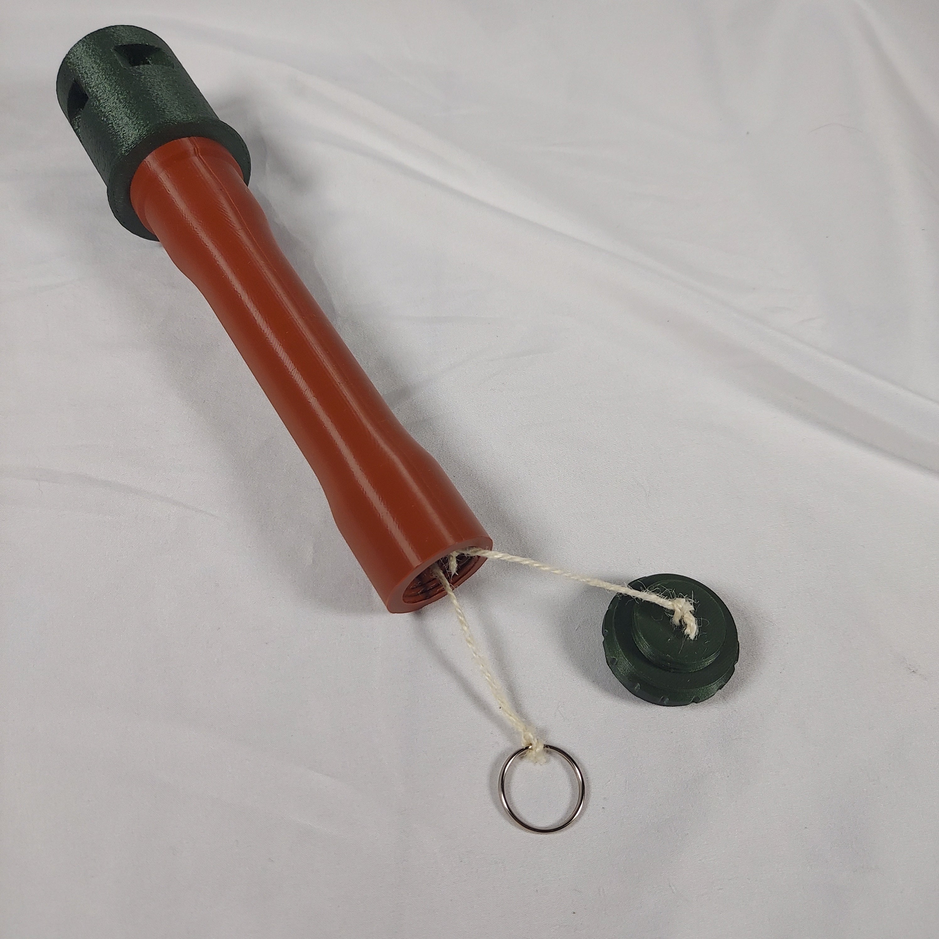 'ThunderStrike V2' Reusable Airsoft Impact Cap Grenade (M24 German Stick Grenade/Stielhandgranate Variant)