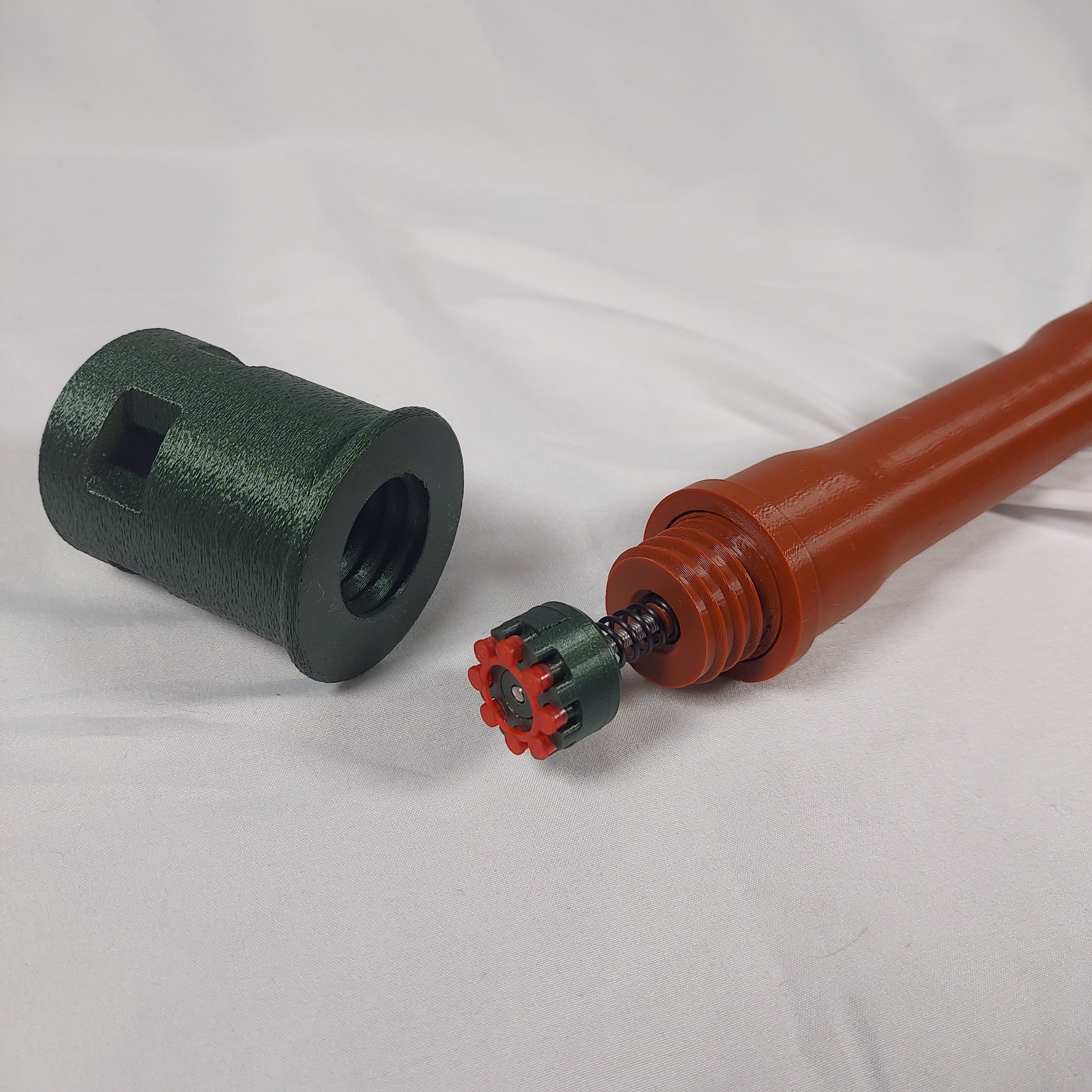 'ThunderStrike V2' Reusable Airsoft Impact Cap Grenade (M24 German Stick Grenade/Stielhandgranate Variant)