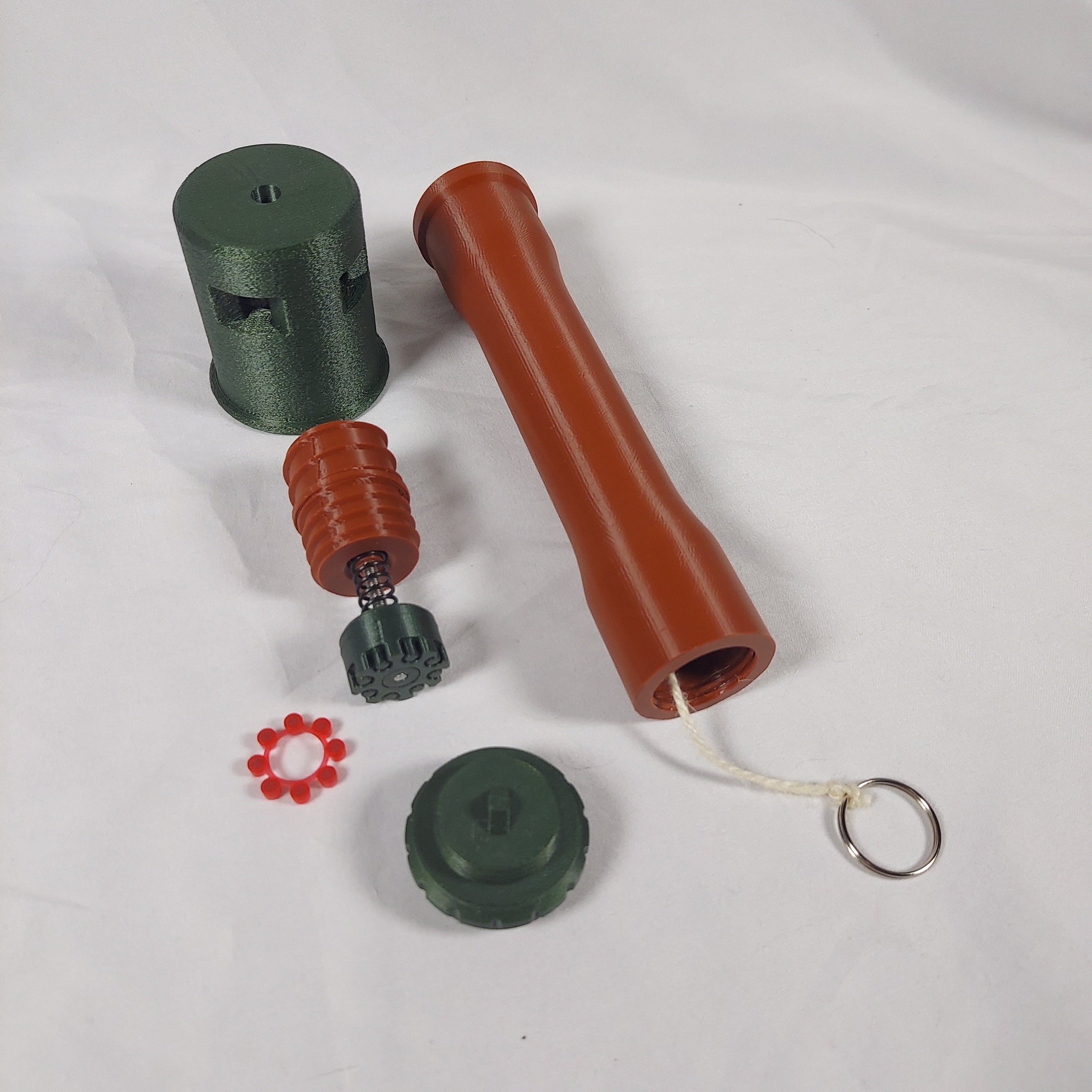 'ThunderStrike V2' Reusable Airsoft Impact Cap Grenade (M24 German Stick Grenade/Stielhandgranate Variant)