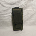 Airsoft Vest Pouch - MOLLE Compatible (Olive Green)
