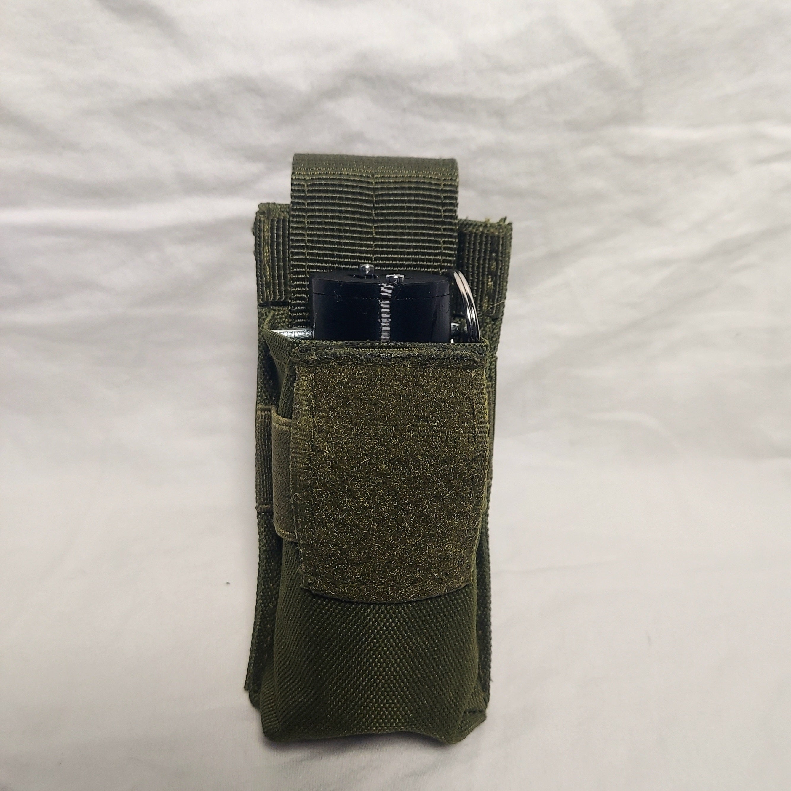 Airsoft Vest Pouch - MOLLE Compatible (Olive Green)