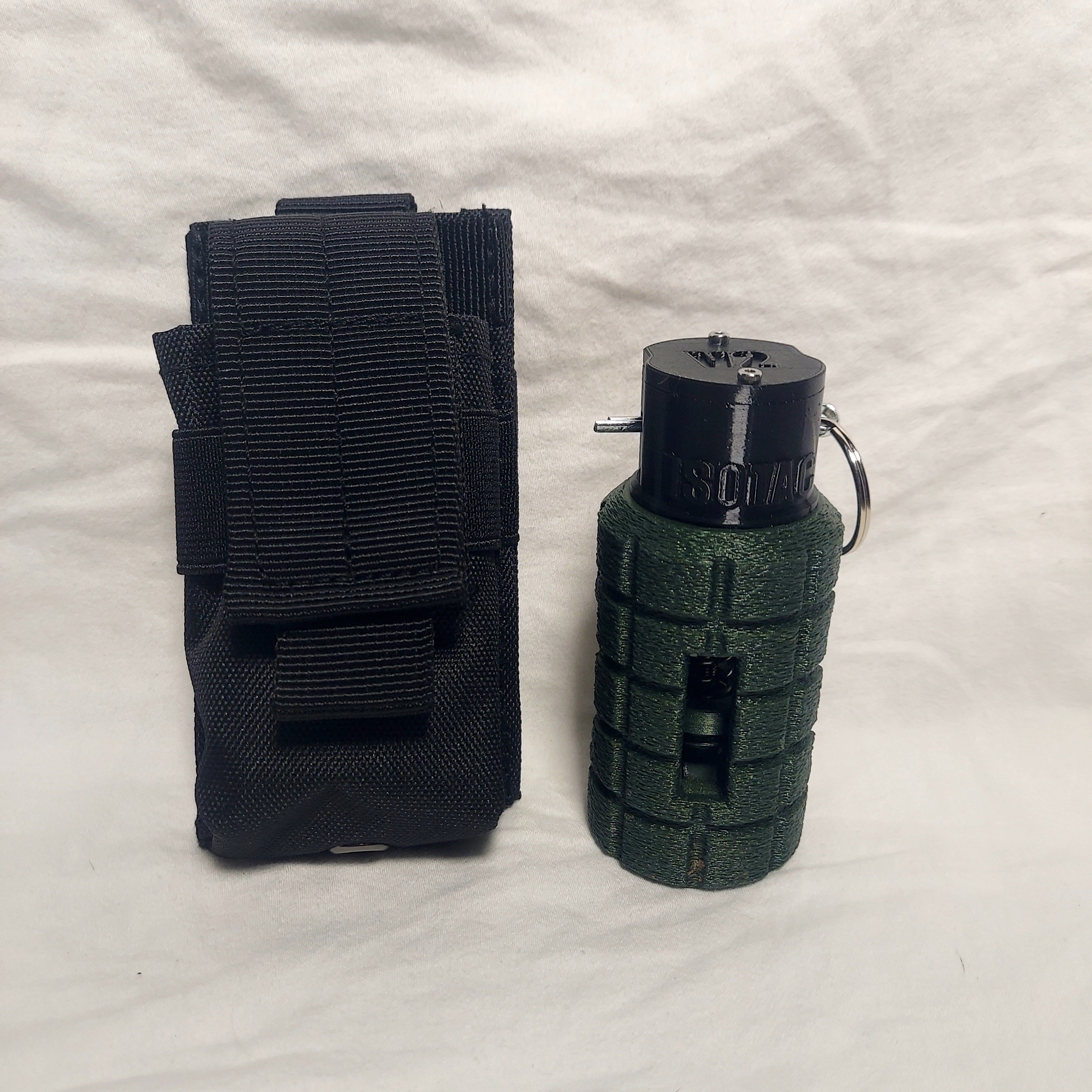 Airsoft Vest Pouch - MOLLE Compatible (Black)