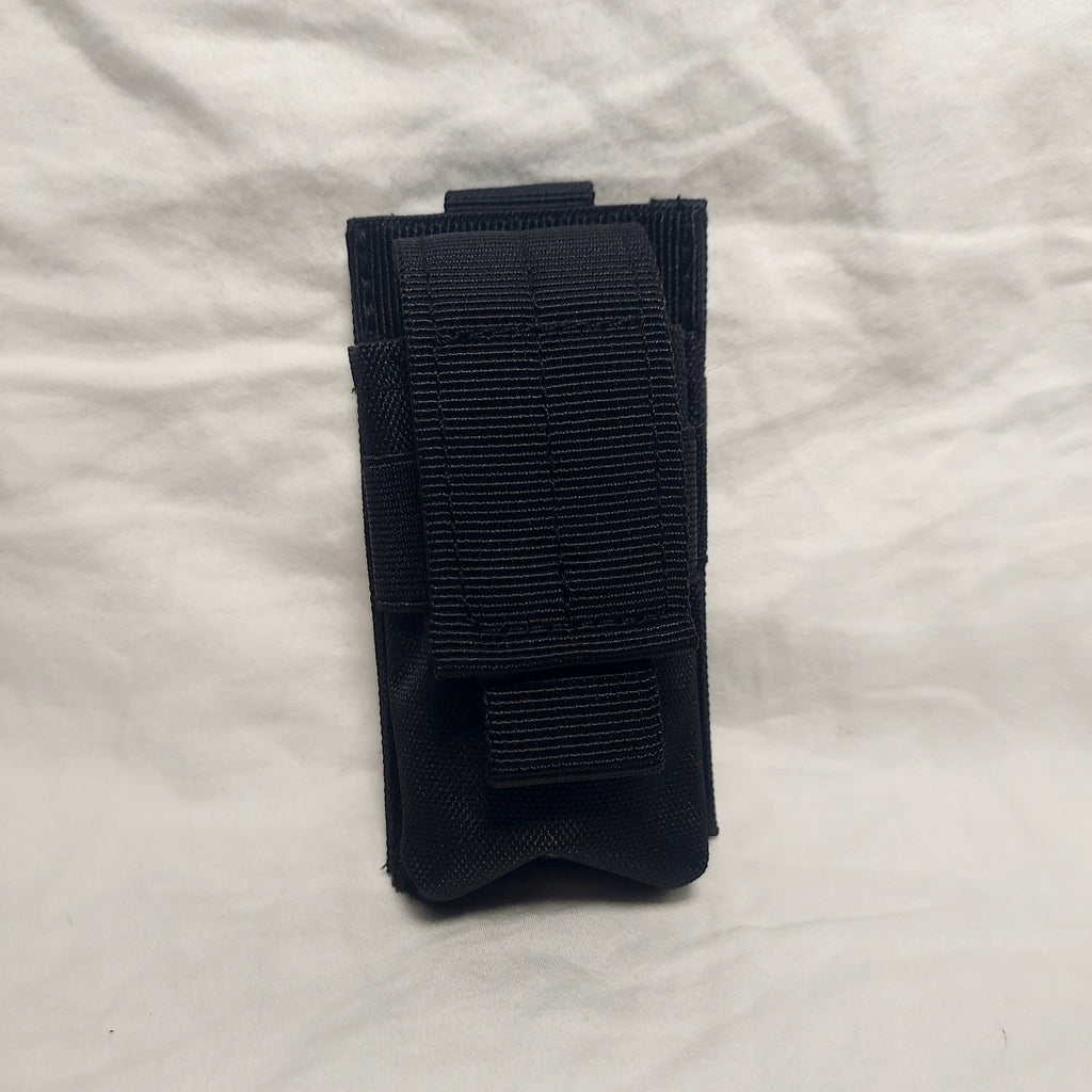 Airsoft Vest Pouch - MOLLE Compatible (Black)