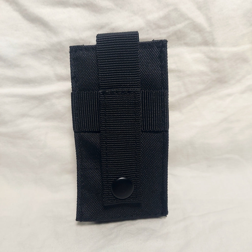 Airsoft Vest Pouch - MOLLE Compatible (Black)
