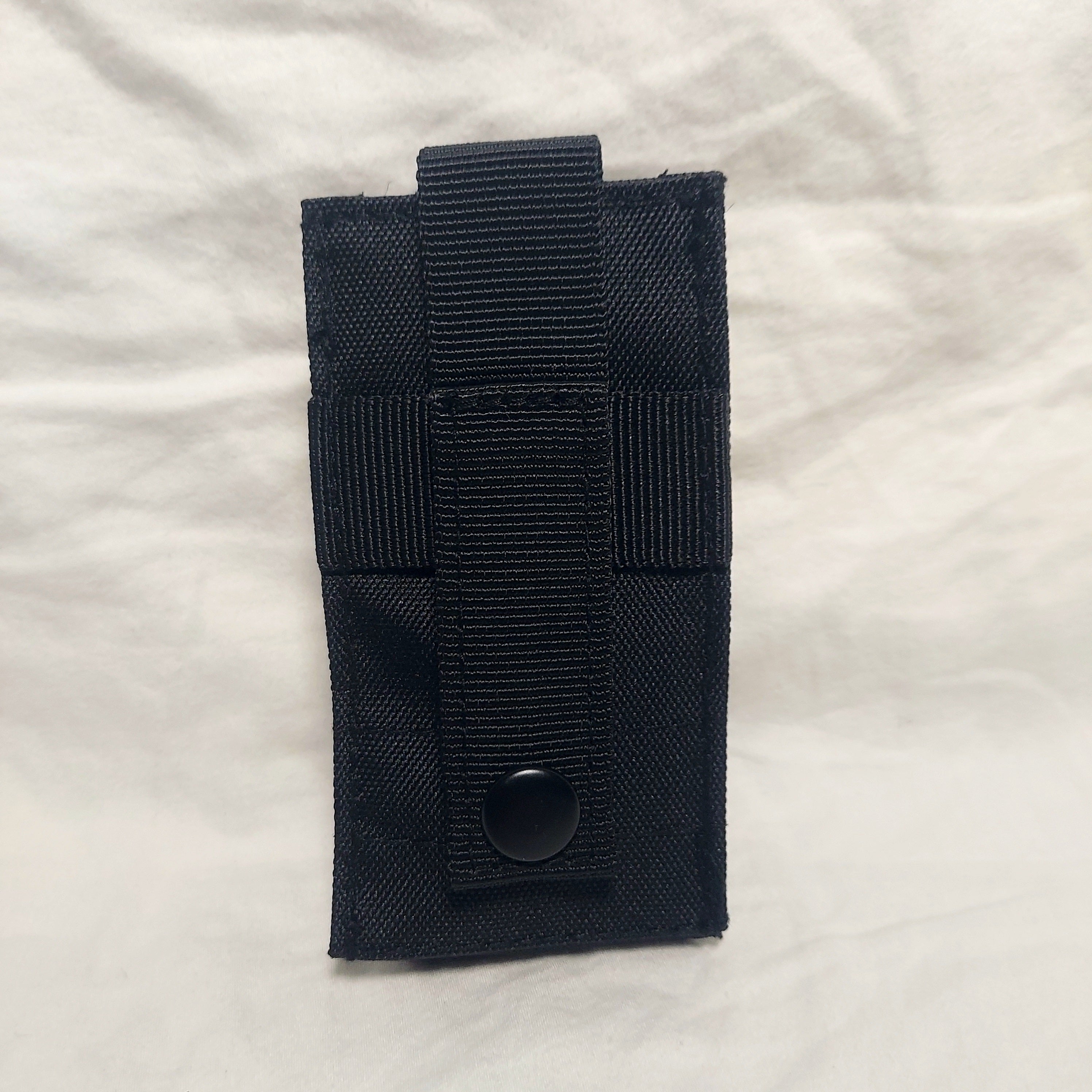 Airsoft Vest Pouch - MOLLE Compatible (Black)