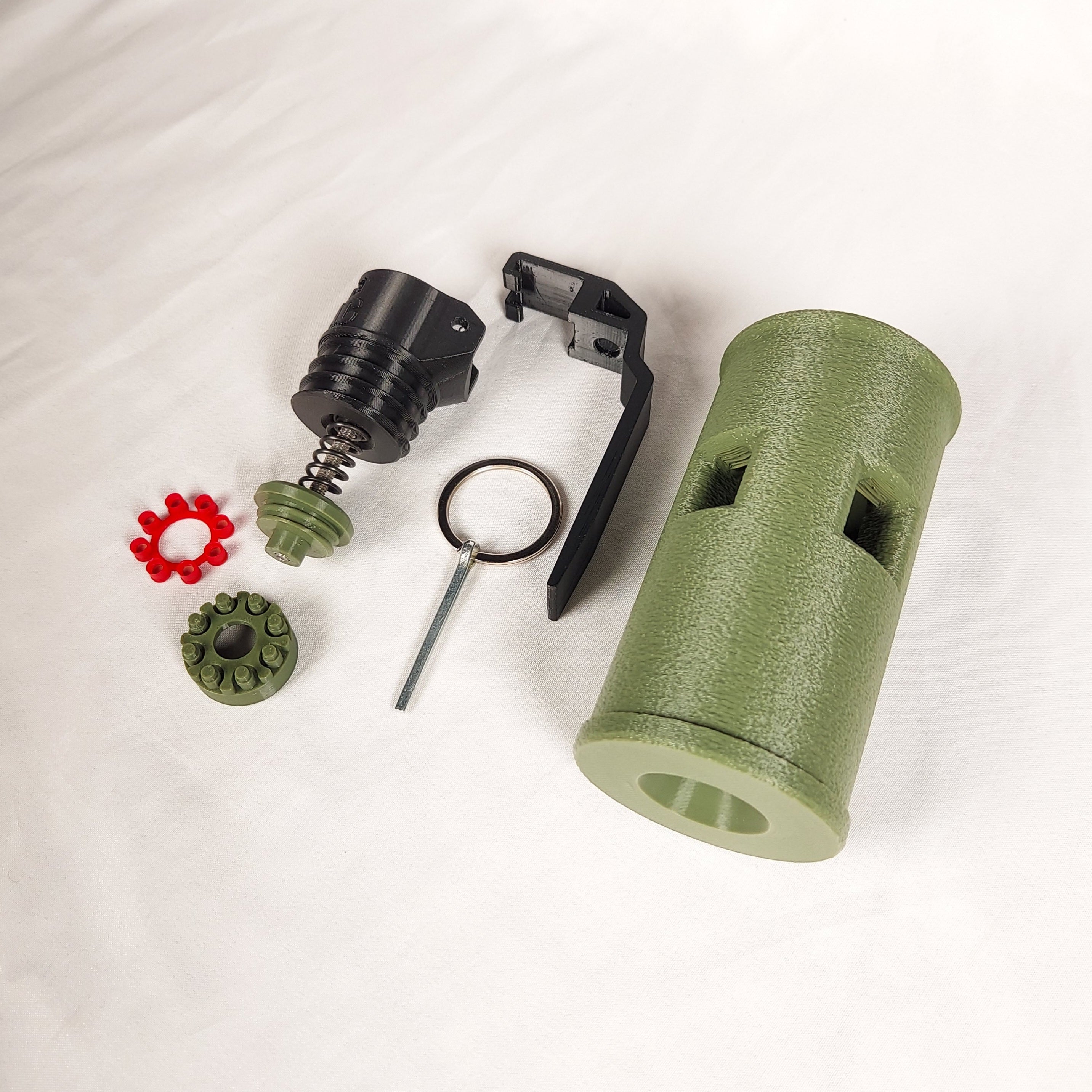 ThunderStrike™ V2 Airsoft Impact Ring-Cap Grenade (M18 Smoke Variant)