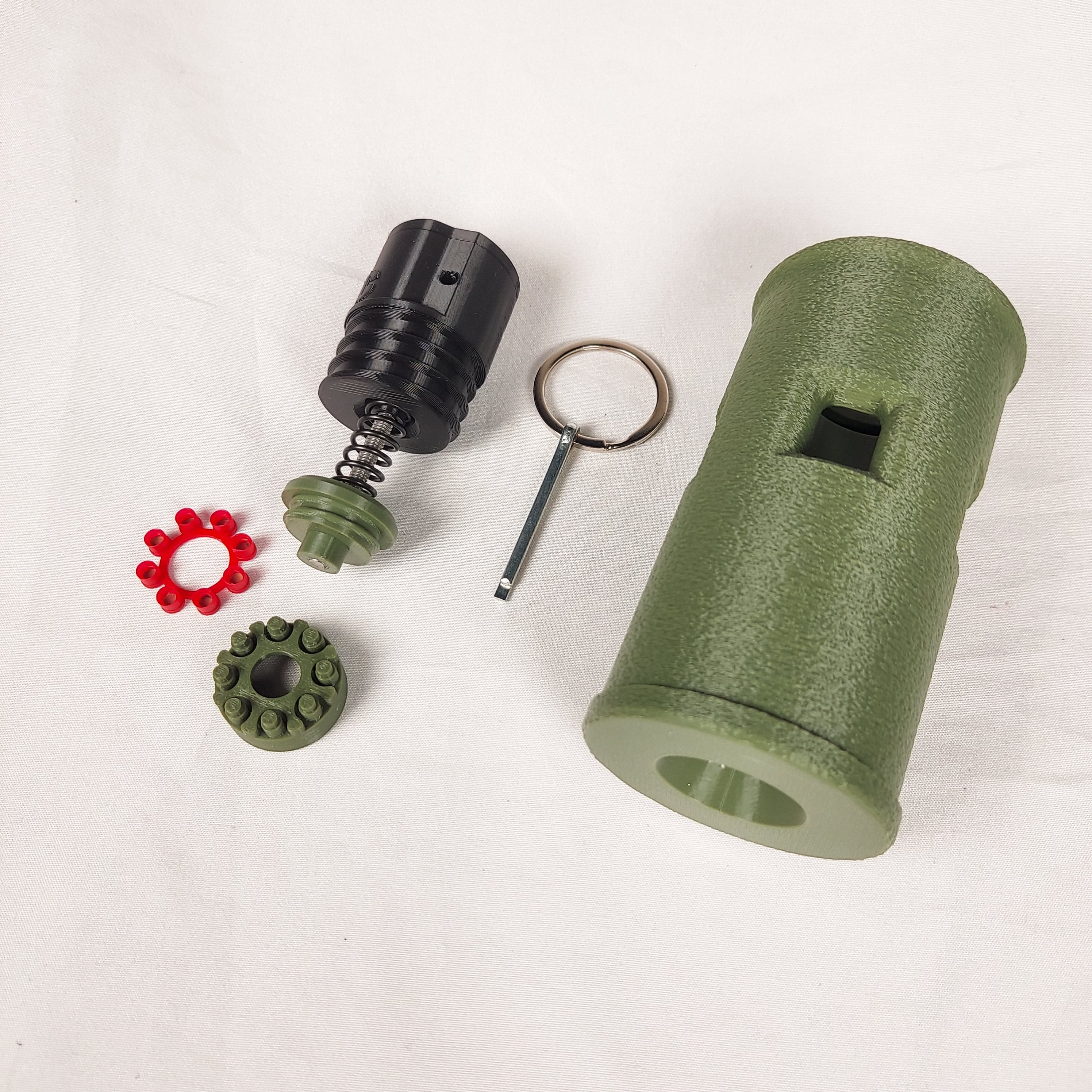 ThunderStrike™ V2 Impact Sound Grenade for Airsoft (M18 Smoke Spoon-less Fuze Variant)