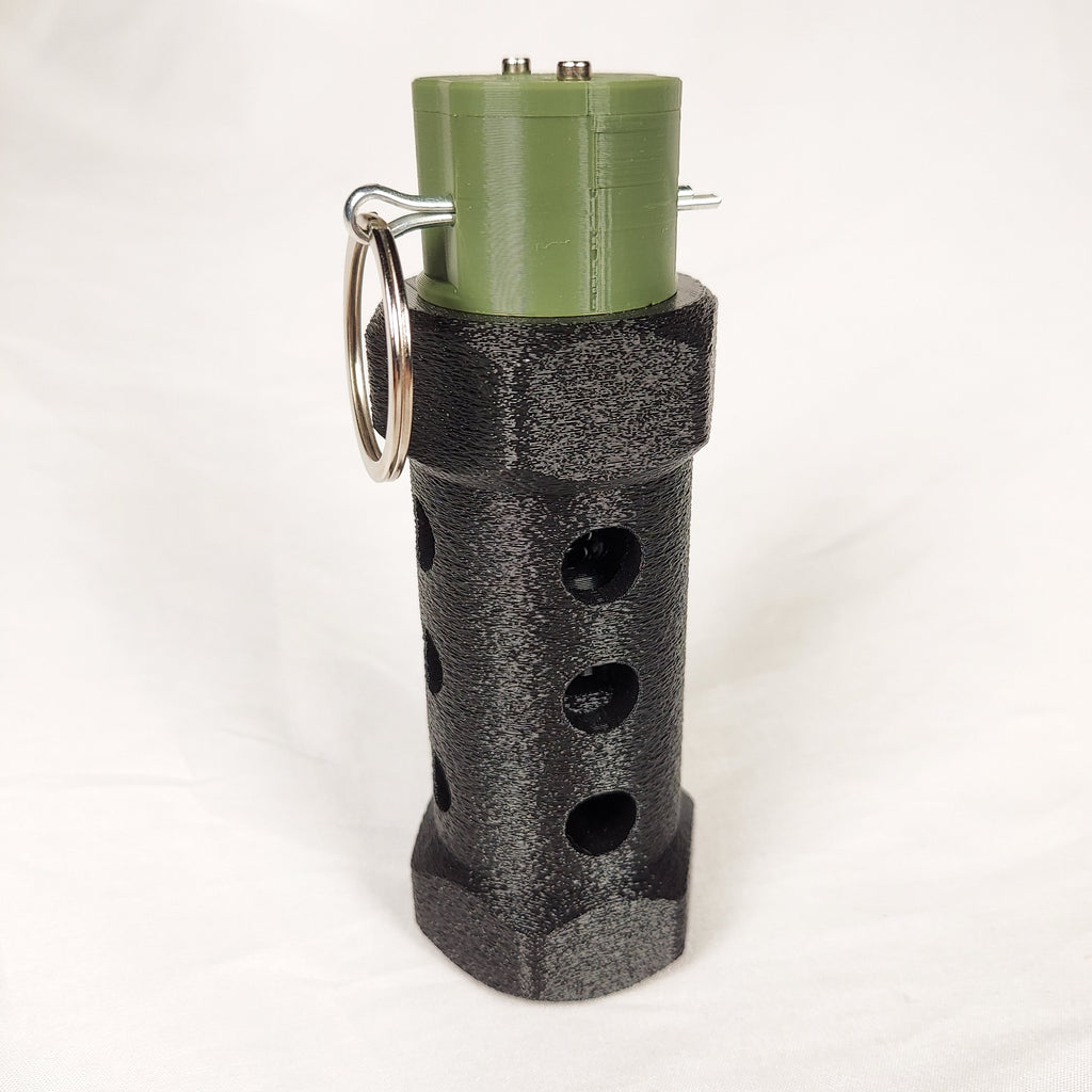 ThunderStrike™ V2 Reusable Impact Sound Grenade for Airsoft (M84 Flashbang Spoon-less Fuze Variant)