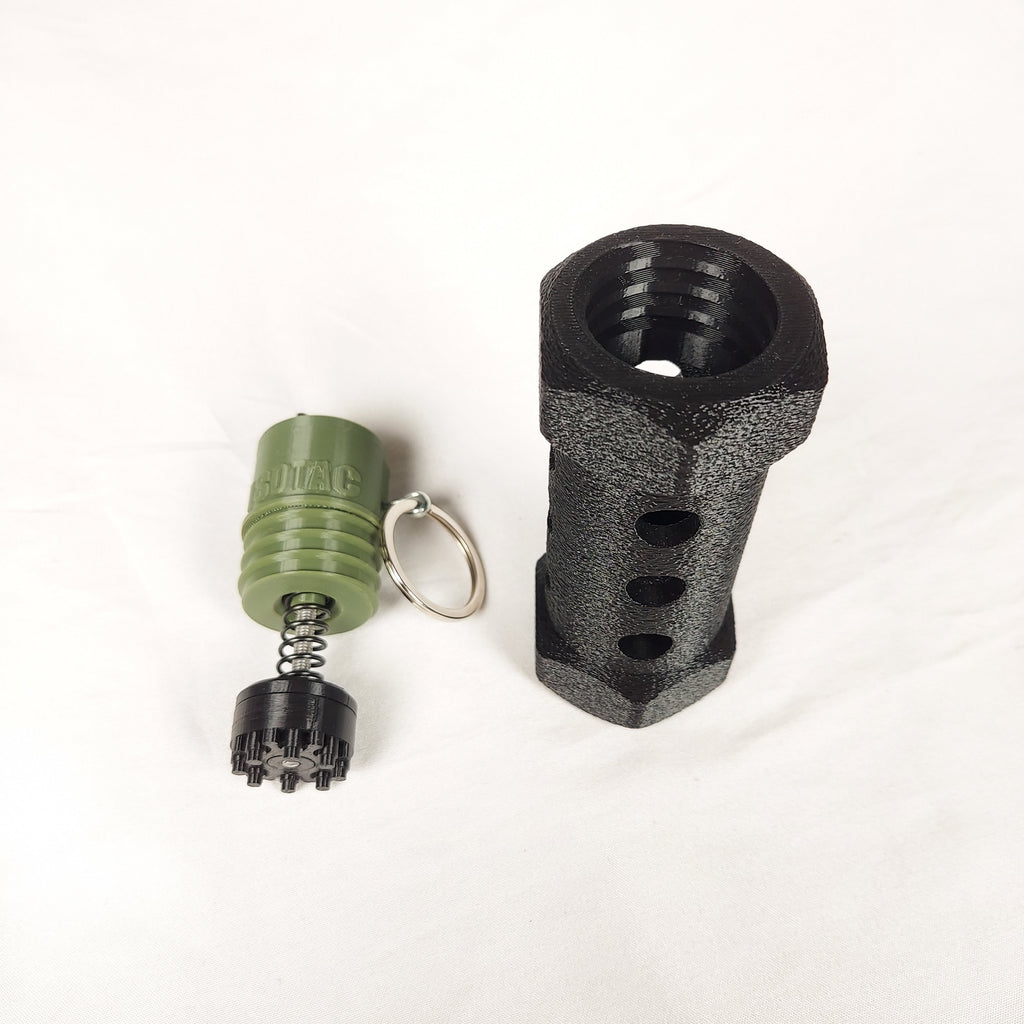 ThunderStrike™ V2 Reusable Impact Sound Grenade for Airsoft (M84 Flashbang Spoon-less Fuze Variant)