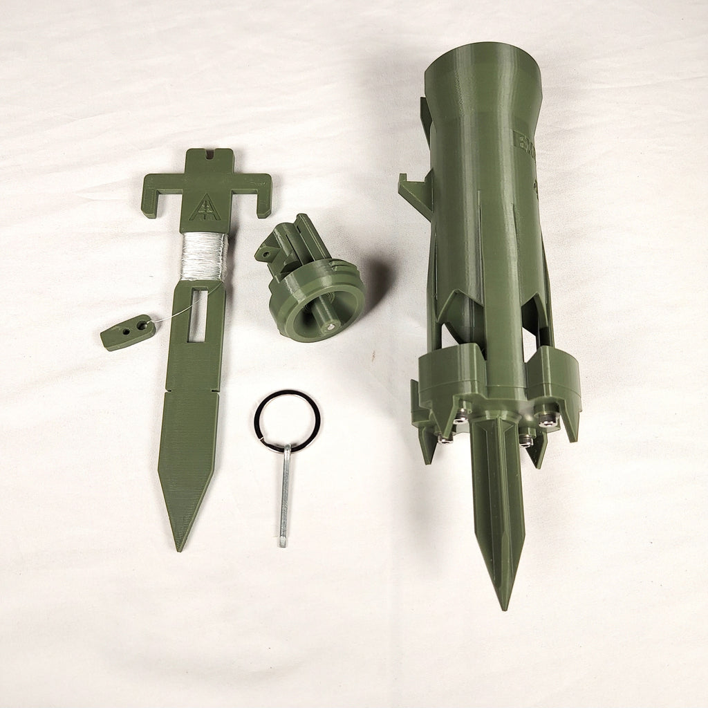 Airsoft BB/Powder Trip-mine 'Excalibur' 40mm Tripwire-Activated Anti-Personnel Landmine