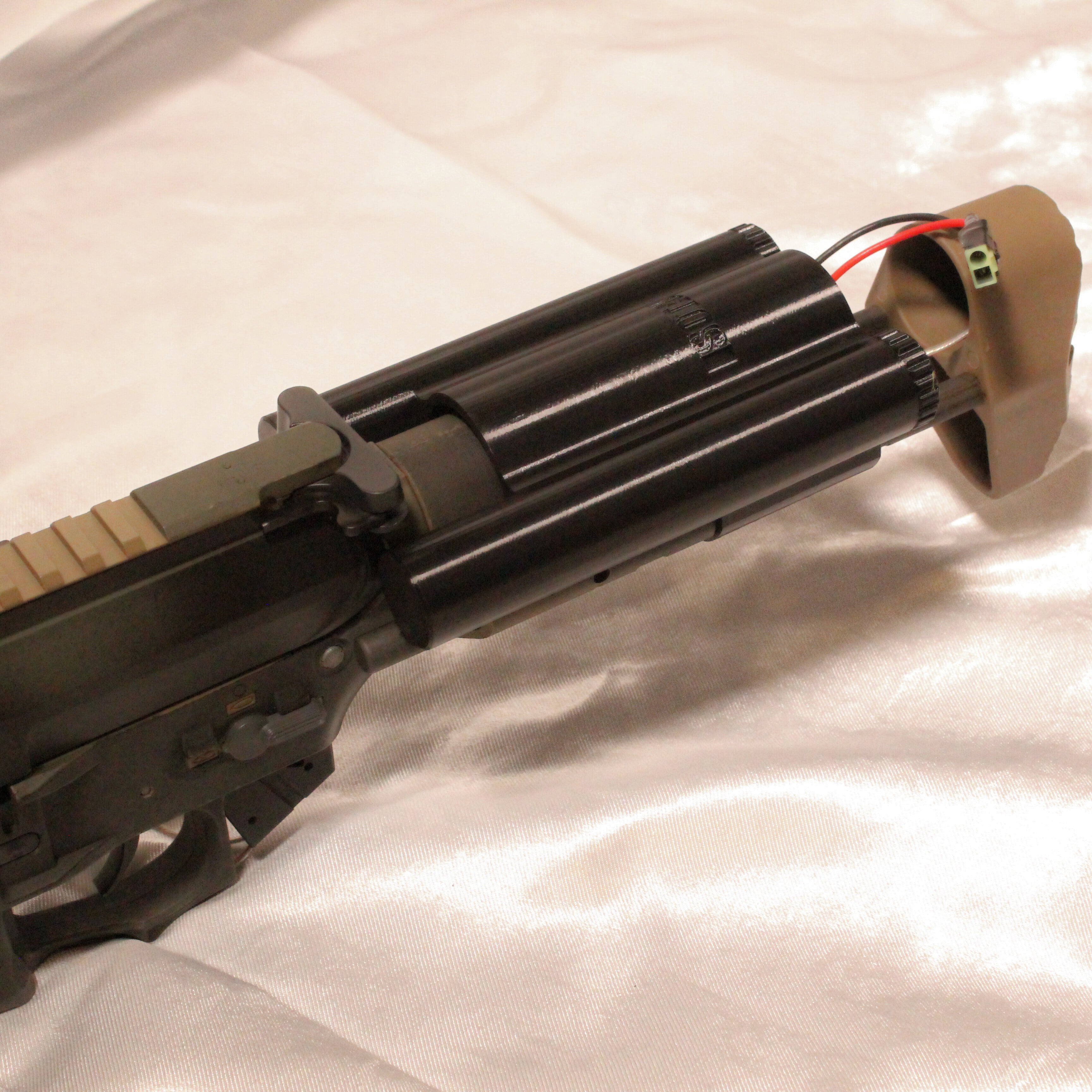 Battery Compartment Unit for Ares Amoeba AM-016 & Compatible PDW Stocks