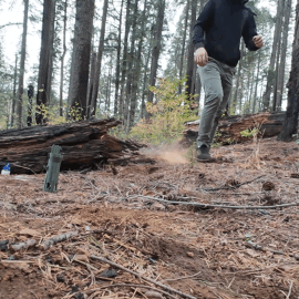 Airsoft BB/Powder Trip-mine 'Excalibur' 40mm Tripwire-Activated Anti-Personnel Landmine