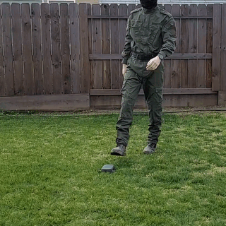 Airsoft Pressure-Activated Landmine "PowerBlast" Anti-Personnel Powder Mine