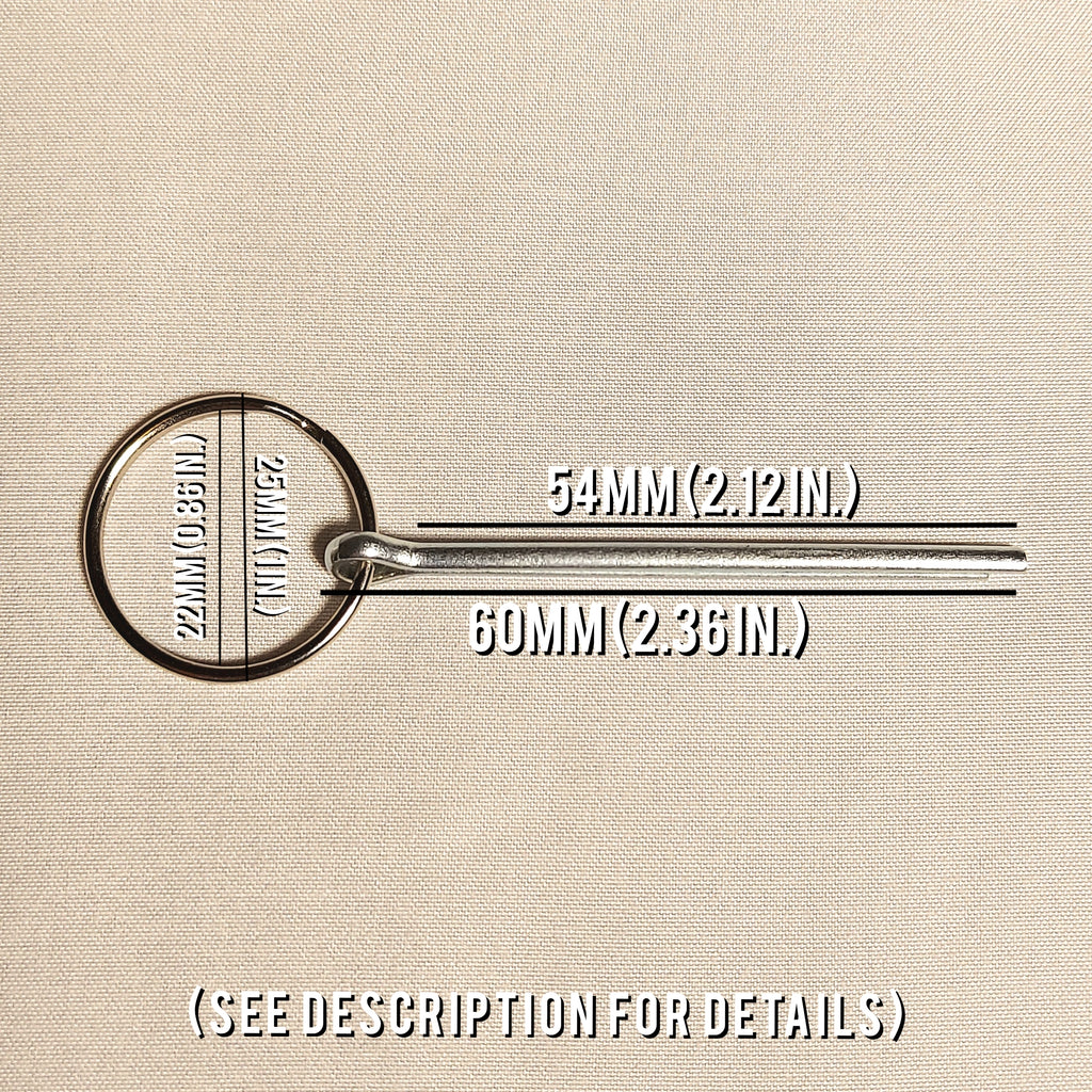 Grenade Pull-Pin Extended Length (5-Pack) For Airsoft Grenades And Replicas