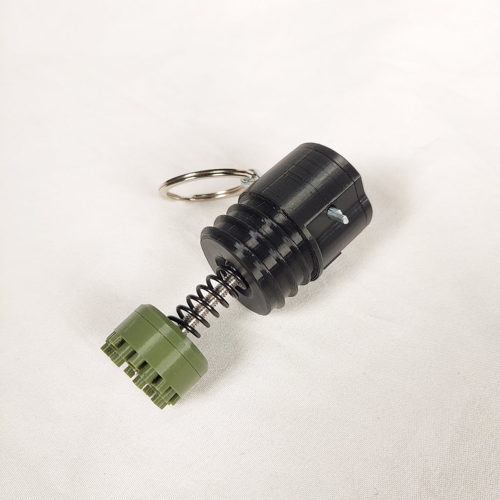 Spoon-Less Fuze Mechanism For 'ThunderStrike™ V2' Airsoft Impact Cap Grenade