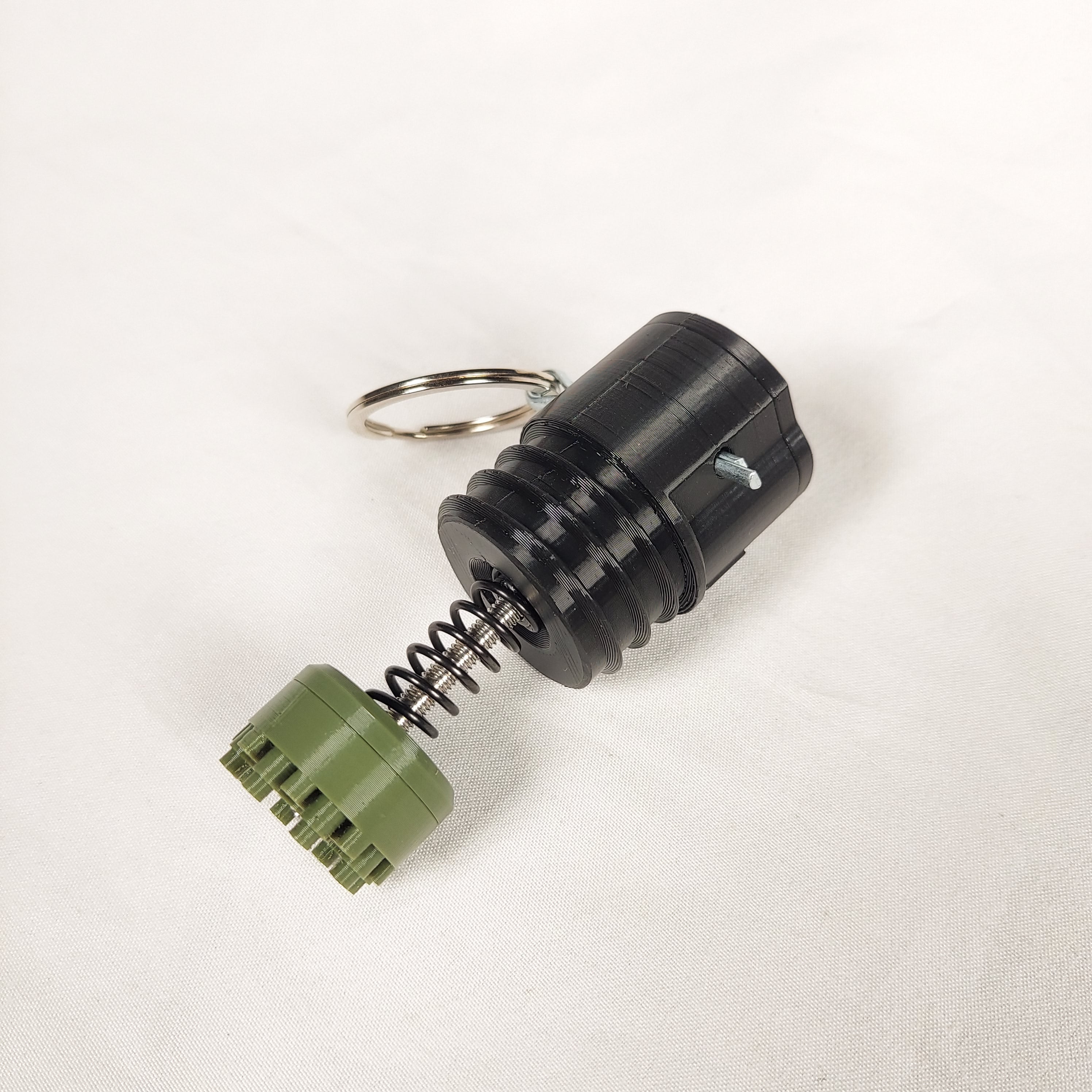 Spoon-Less Fuze Mechanism For 'ThunderStrike V2' Airsoft Impact Cap Grenade