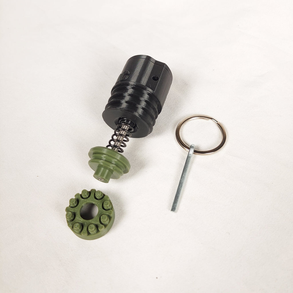Spoon-Less Fuze Mechanism For 'ThunderStrike™ V2' Airsoft Impact Cap Grenade