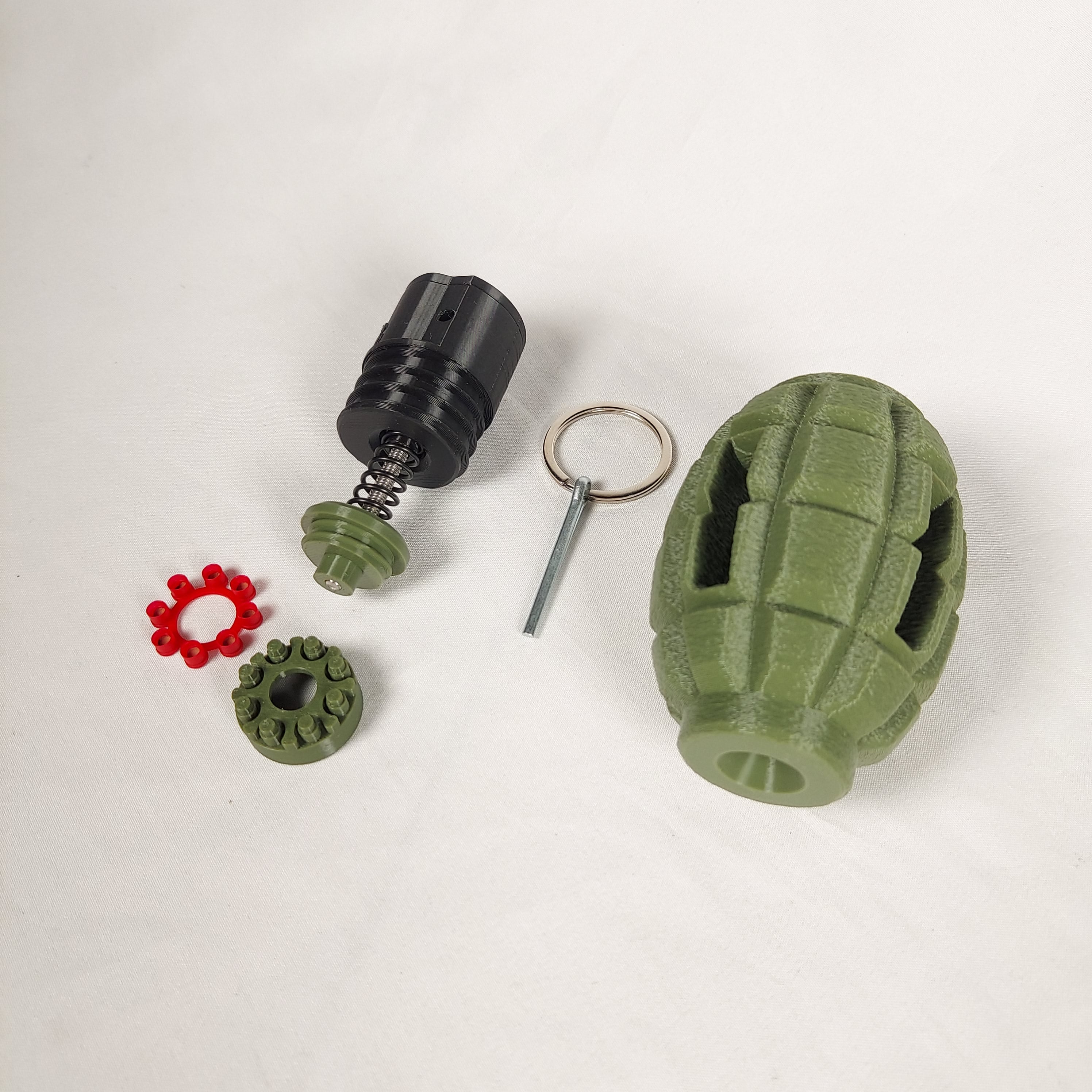 ThunderStrike V2 Airsoft Impact Grenade (Soviet/Russian F-1 Spoon-less Fuze Variant)