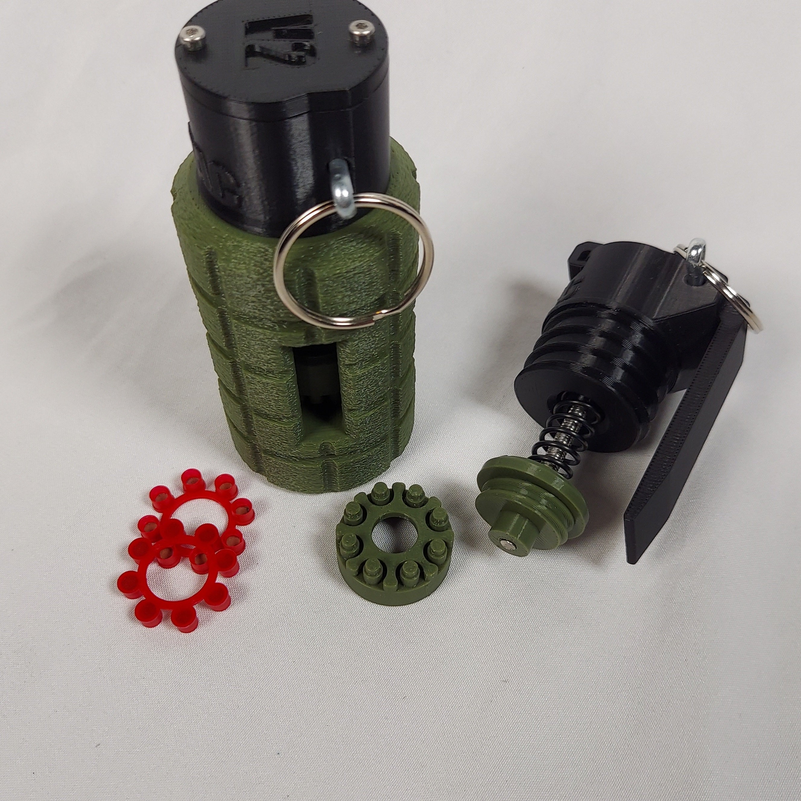 8-Shot Ring Cap Quick-Change Detonator for ThunderStrike™ V2 Airsoft Impact Grenade